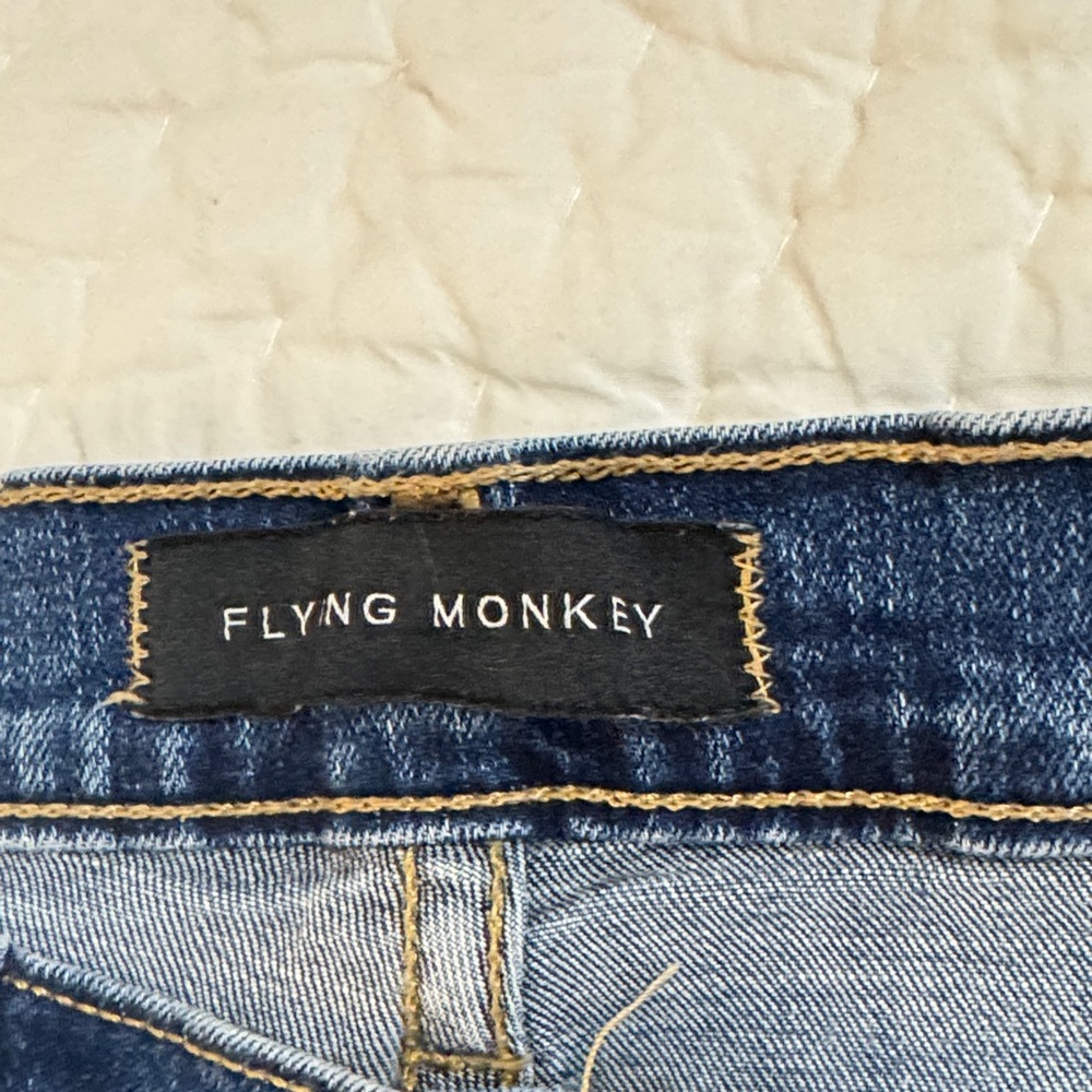 Flying Monkey Dark Blue Denim Jeans